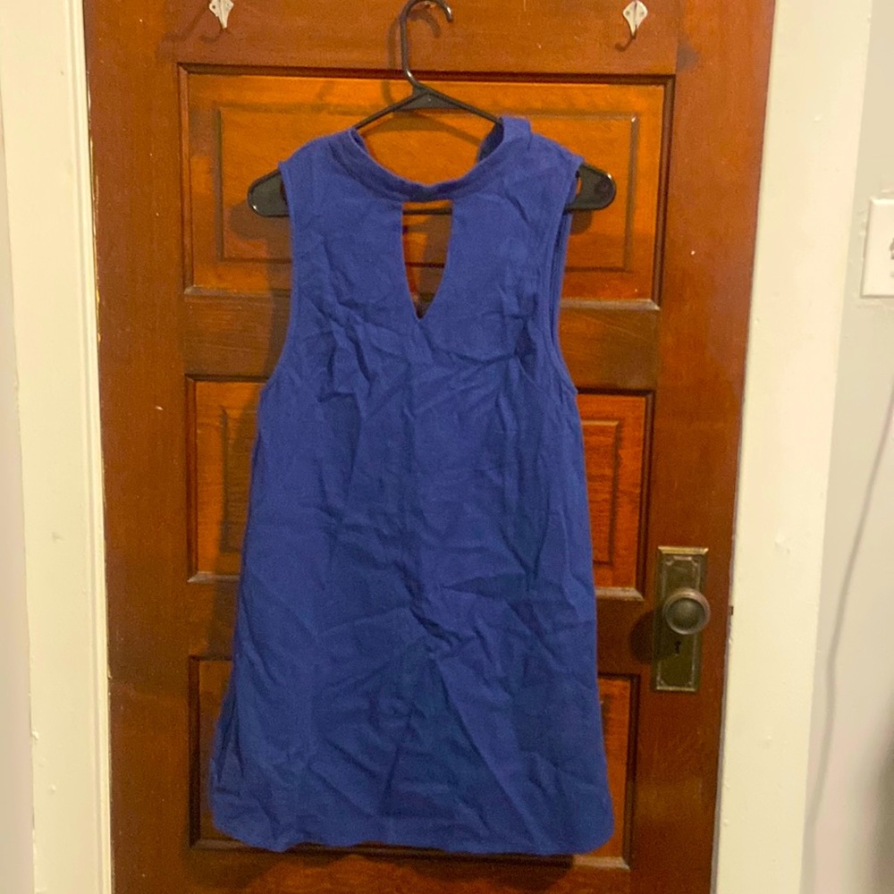 Blue retro dress